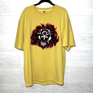 Jean Company Lion Ankh Thunderbird Graphic T-Shirt